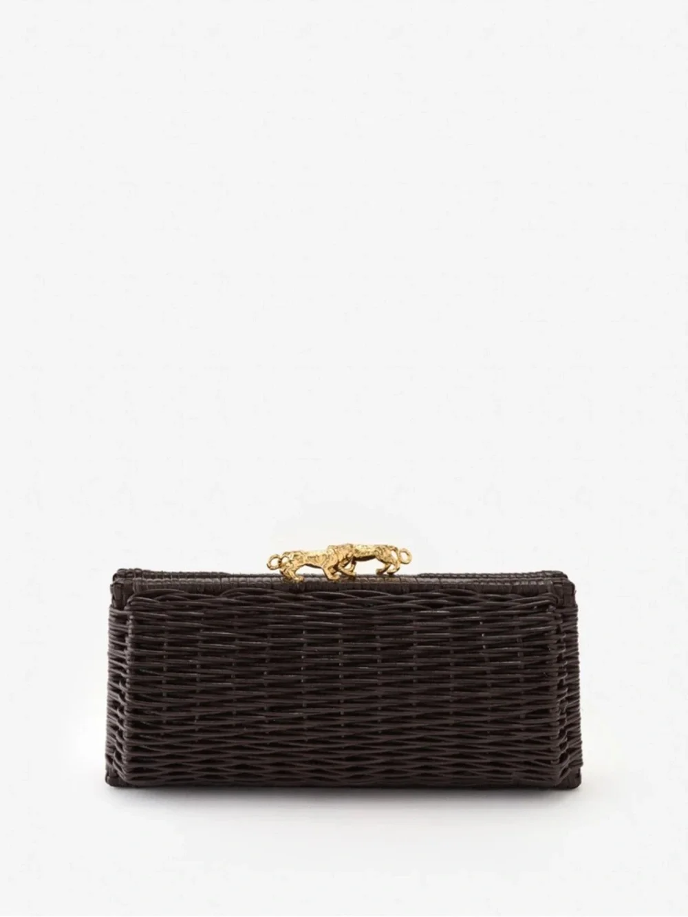 J.McLaughlin Keaton wicker clutch
